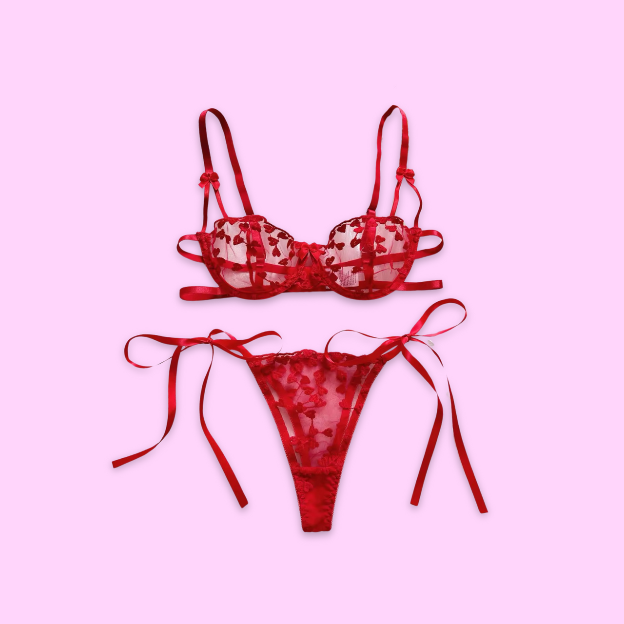 Ensemble Lingerie Sexy en Dentelle "Valentina"