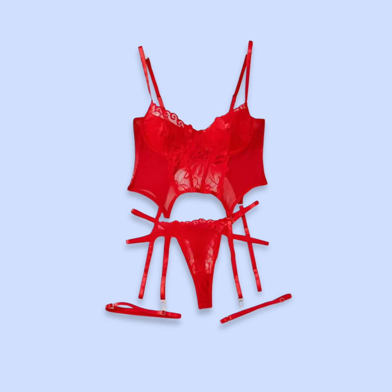 Ensemble Lingerie Sexy en Dentelle « Roma »